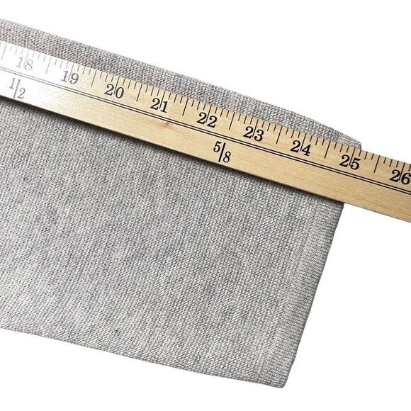 J.Crew Juliette Sweater-Blazer Size L Light Gray Merino Open Front NWT - Picture 12 of 14